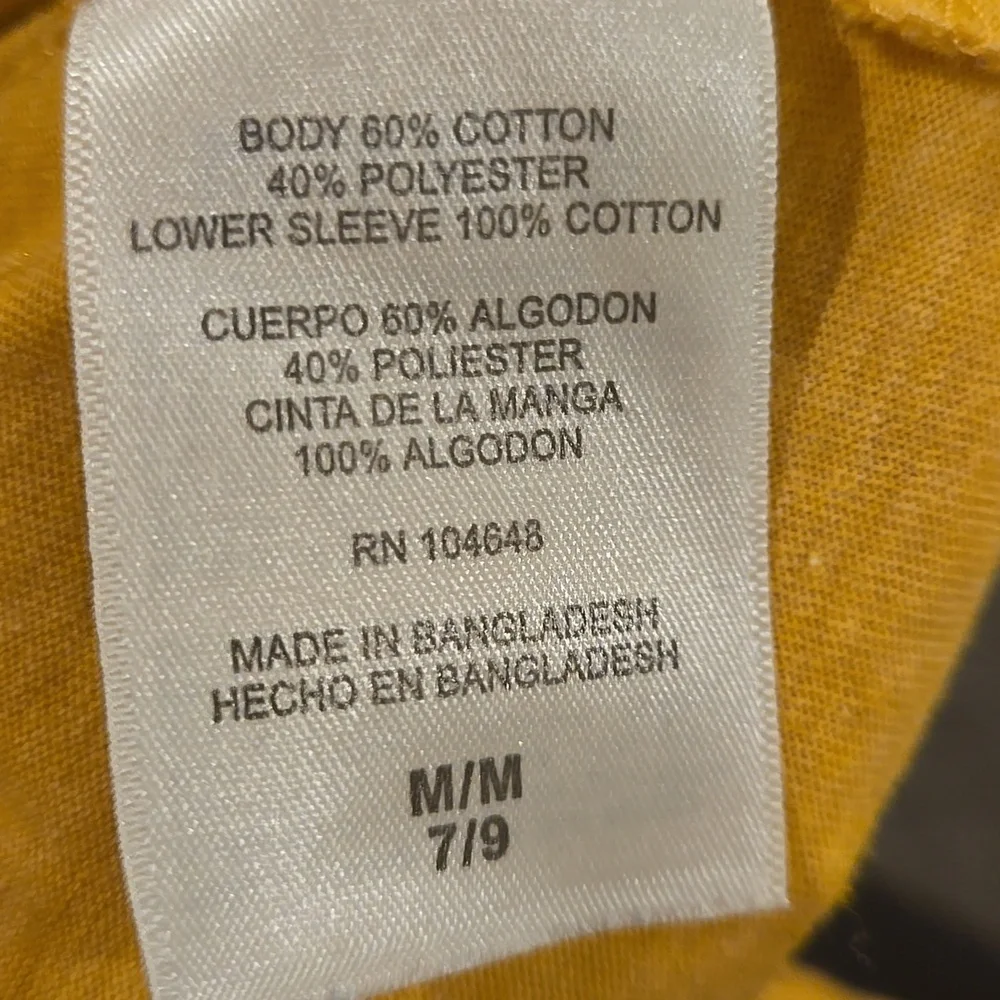 ⛸️NHL Official Licensed BOSTON BRUINS Women's Yellow Long Sleeve Shirt - Picture 5 of 7